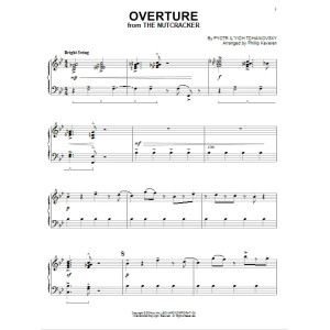 Overture [Jazz version] (from The Nutcracker) (arr. Phillip Keveren)