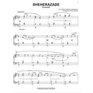 Theme From Sheherazade [Jazz version] (arr. Phillip Keveren)