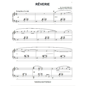 Reverie [Jazz version] (arr. Phillip Keveren)