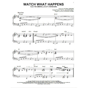 Watch What Happens [Jazz version] (arr. Brent Edstrom)