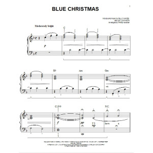 Blue Christmas (arr. Phillip Keveren)