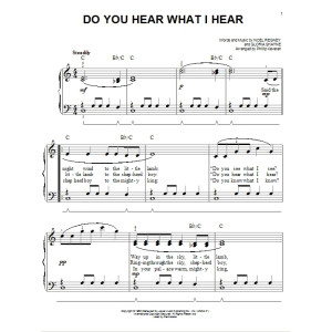 Do You Hear What I Hear (arr. Phillip Keveren)