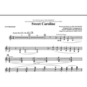 Sweet Caroline (Ed. Kirby Shaw) - Synthesizer