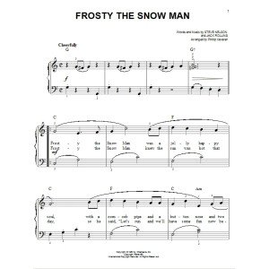 Frosty The Snow Man (arr. Phillip Keveren)