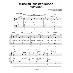 Rudolph The Red-Nosed Reindeer (arr. Phillip Keveren)