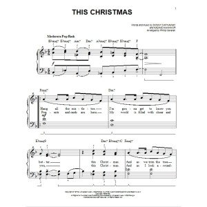 This Christmas (arr. Phillip Keveren)