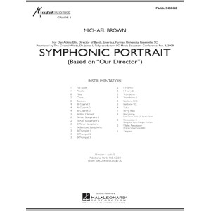 Symphonic Portrait (based on Our Director) - Full Score