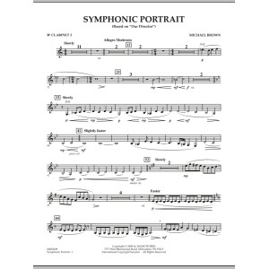 Symphonic Portrait (based on Our Director) - Bb Clarinet 2
