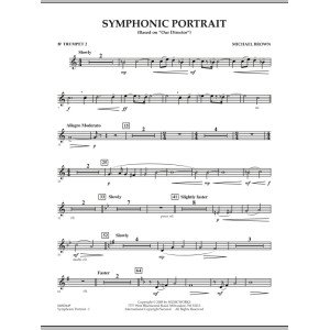 Symphonic Portrait (based on Our Director) - Bb Trumpet 2