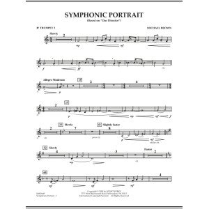 Symphonic Portrait (based on Our Director) - Bb Trumpet 3