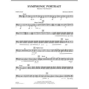 Symphonic Portrait (basierend auf Our Director) - Kontrabass