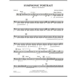 Symphonisches Porträt (basierend auf Our Director) - Timpani