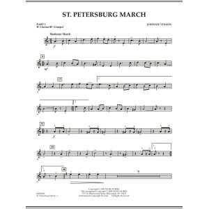 St. Petersburg March - Pt.1 - Bb Clarinet/Bb Trumpet