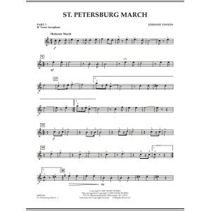 St. Petersburg March - Pt.3 - Bb Tenor Saxophone