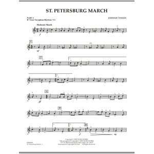 St. Petersburg March - Pt.4 - Bb Tenor Sax/Bar. T.C.