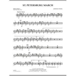 St. Petersburg March - Percussion 1