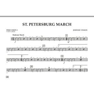St. Petersburg March - Percussion 2