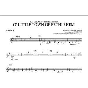 O Little Town Of Bethlehem - Bb Trumpet 3