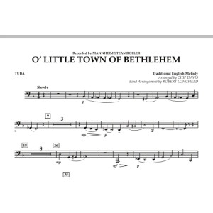 O Little Town Of Bethlehem - Tuba