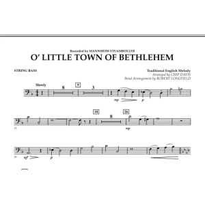 O Little Town Of Bethlehem - String Bass
