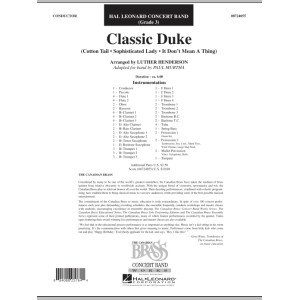 Classic Duke - Full Score