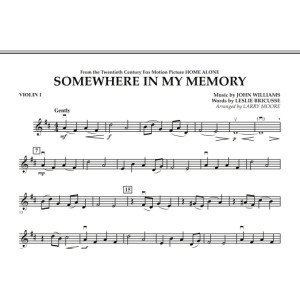 Somewhere In My Memory (from Home Alone) - Violin 1