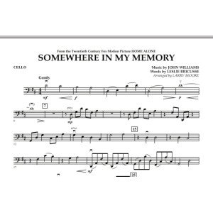 Somewhere In My Memory (from Home Alone) - Cello