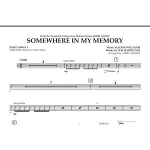 Somewhere In My Memory (from Home Alone) - Percussion 1