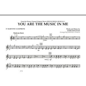 You Are The Music In Me (from High School Musical 2) - Eb Baritone Saxophone