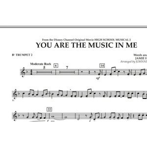 You Are The Music In Me (from High School Musical 2) - Bb Trumpet 2