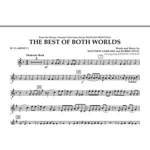 The Best Of Both Worlds (Theme from Hannah Montana) - Bb Klarinette 1