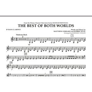 The Best Of Both Worlds (Theme from Hannah Montana) - Bb Bass Clarinet