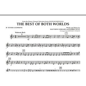 The Best Of Both Worlds (Theme from Hannah Montana) - Bb Tenor Saxophone
