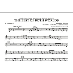 The Best Of Both Worlds (Theme from Hannah Montana) - Bb Trompete 2