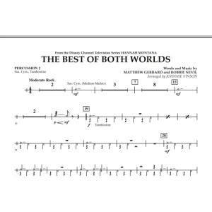 The Best Of Both Worlds (Theme from Hannah Montana) - Percussion 2