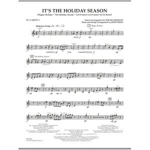 It's The Holiday Season - Bb Clarinet 1