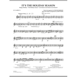 It's The Holiday Season - Bb Clarinet 2