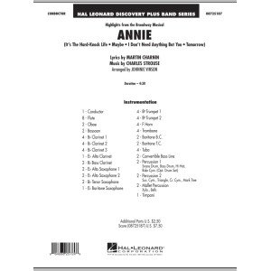 Highlights aus Annie - Full Score