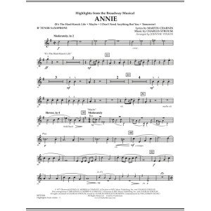 Highlights from Annie - Bb Tenor Saxophone