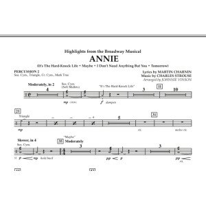 Highlights from Annie - Percussion 2