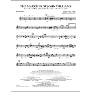 The Marches of John Williams - Bb Clarinet 1