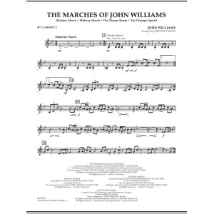 The Marches of John Williams - Bb Clarinet 2