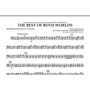 The Best Of Both Worlds (Theme from Hannah Montana) - Trombone/Baritone B.C./Bassoon