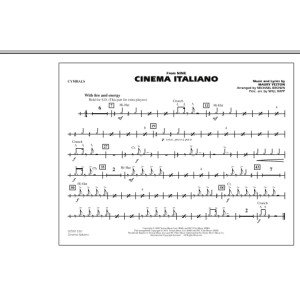 Cinema Italiano (from Nine) - Cymbals