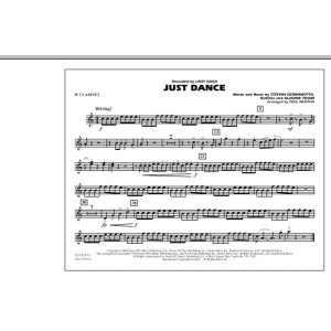 Just Dance - Bb Clarinet