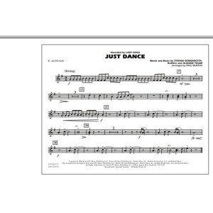 Just Dance - Eb Alto Sax