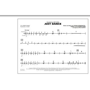 Just Dance - Aux Percussion
