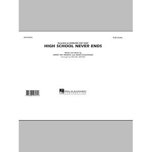 High School Never Ends - Full Score