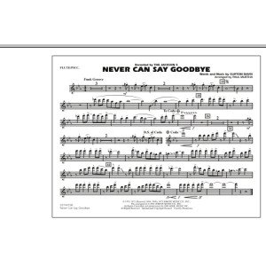 Never Can Say Goodbye - Flute/Piccolo