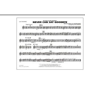 Never Can Say Goodbye - 1st Bb Trumpet